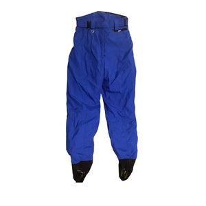 obermeyer blue ski pants